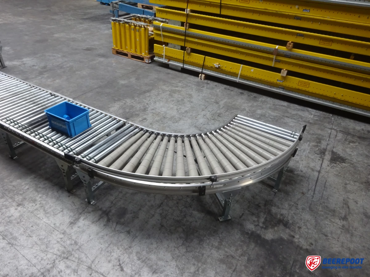 Rollenbaanbochten, drive